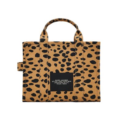 THE CHEETAH CANVAS MEDIUM TOTE BAG